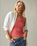 Women's Rib Tank - Spiced Coral